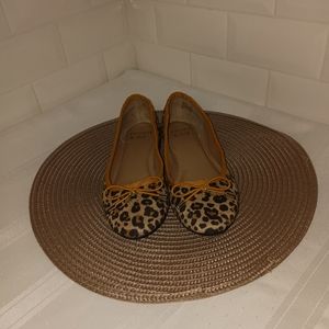 Crown & Ivy Whitley Flats Leopard Size 6.  Like new. Never worn. Size 6